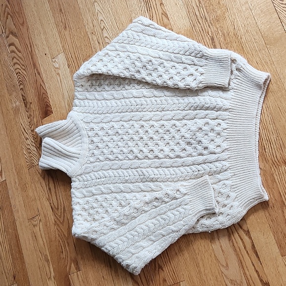 Vintage Turtleneck Irish Sweater - Picture 1 of 1